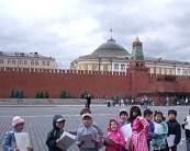 Дети на Красной площади